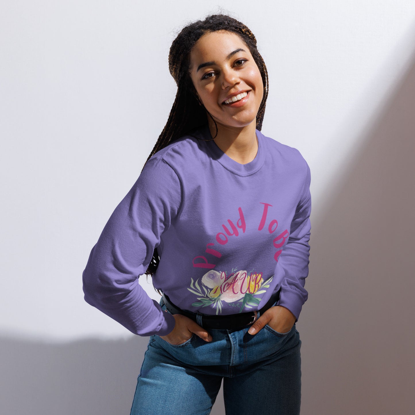 Proud to be kaur(Garment-dyed heavyweight long-sleeve shirt)