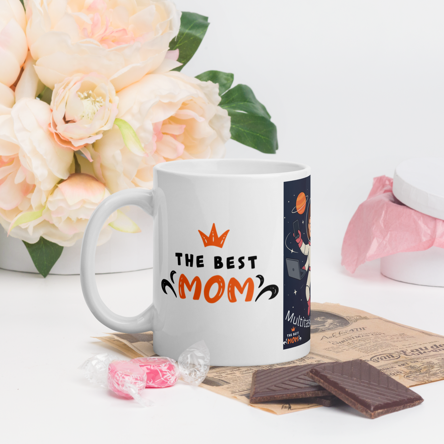 Mom's Special-3 (White glossy mug)