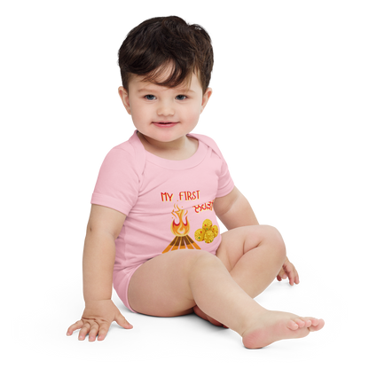 First Lohri(Baby short sleeve one piece)