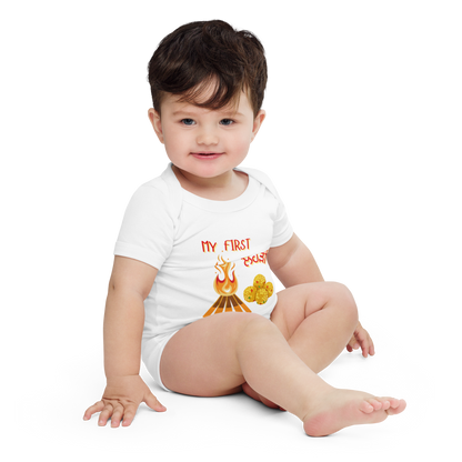 First Lohri(Baby short sleeve one piece)