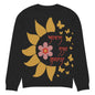 Knitted crew neck sweater