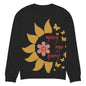 Knitted crew neck sweater
